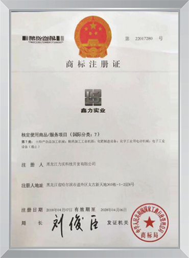  公司专利证书